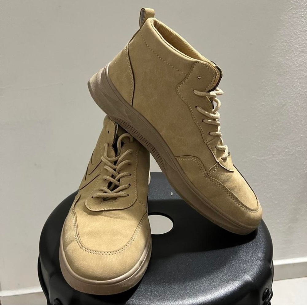 Beige Boots